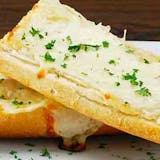 Garlic Bread with Melted Mozzarella Cheese