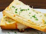 Garlic Bread with Melted Mozzarella Cheese