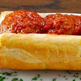 Italian Meatball Sandwich with Cheese