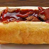 BBQ Beef Sandwich with Cheese