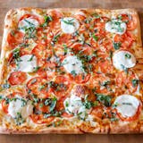 Margherita Grandma Style Pizza