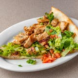 Grilled Chicken Salad Pizza