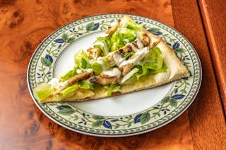 Grilled Chicken Caesar Pizza Slice