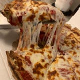 Deep Dish Double Crust Cheese Pizza