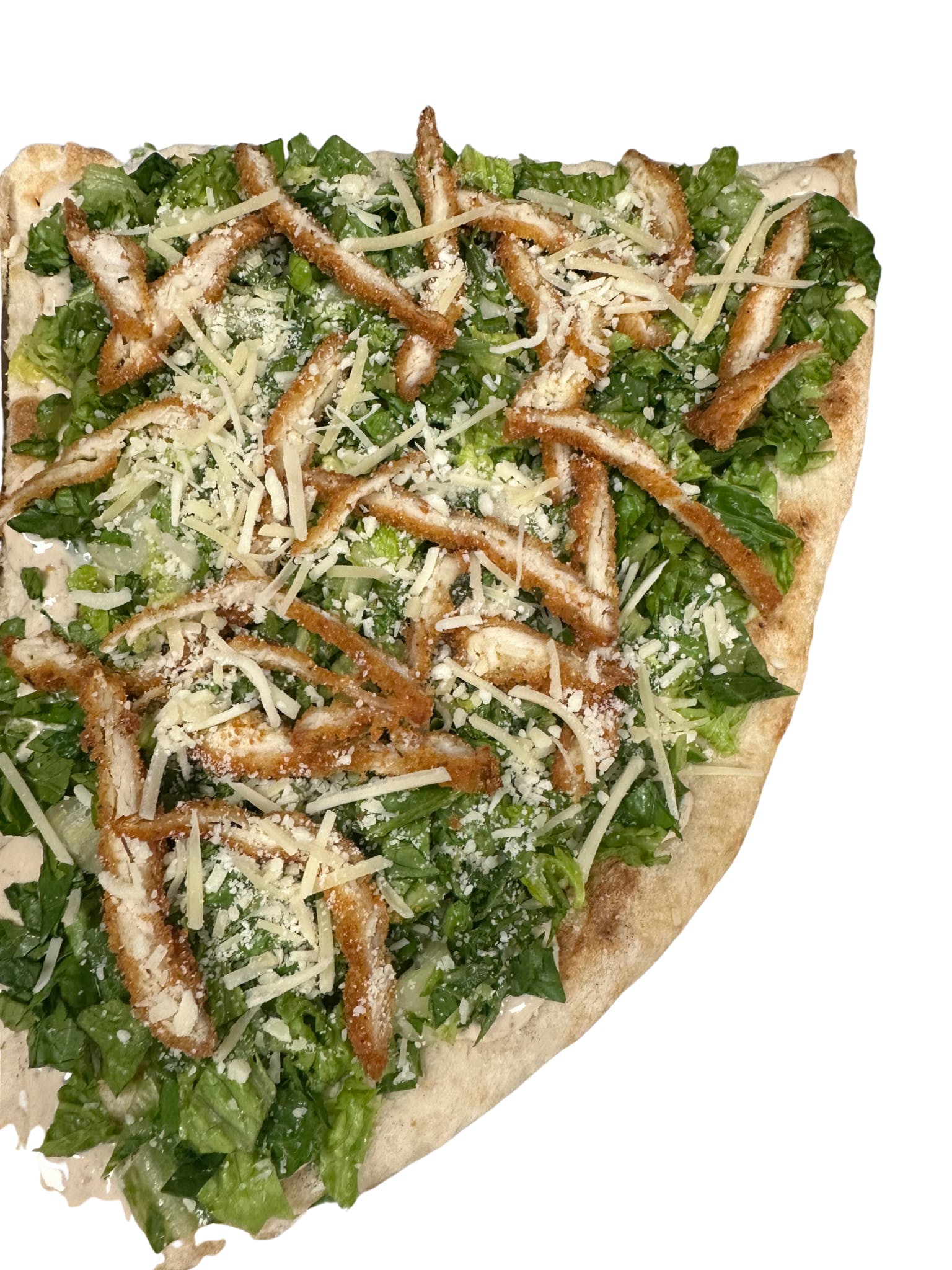 Chicken Caesar Fried Pizza