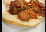 Sausage and Peppers Hero