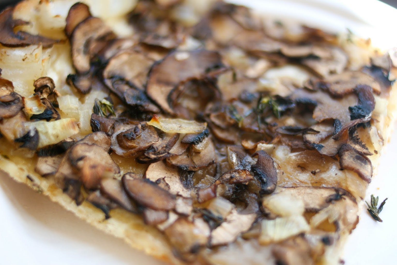 Mushroom Pizza