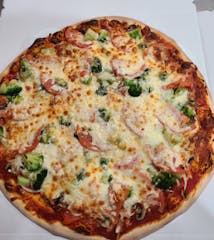 Thin Crust Veggie Pizza