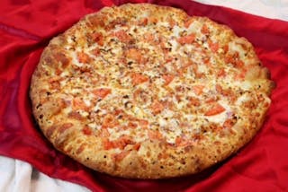 White Bruschetta Pizza