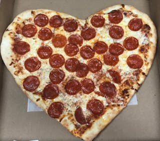 Heart Shaped Pizza