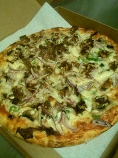 Philly Steak Pizza