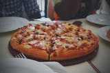 Stuffed Pizza with 3 toppings