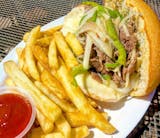 Philly Cheese Steak Sandwich