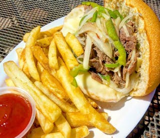 Philly Cheese Steak Sandwich
