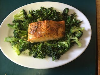 Broiled Salmon