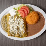 enchiladas plate
