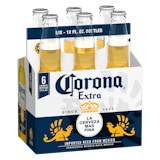 Corona Extra, 6pk-12oz bottle beer (5.4% ABV)