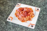 SPAGHETTI WITH MEATBALLS