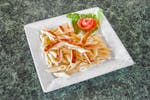 PENNE PASTA WITH ALFREDO SAUCE