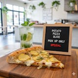Potato Pizza Slice Pick Up Only