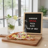 Hawaiian Special Pizza Slice Pick Up Only
