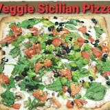 Sicilian Vegetarian Pizza