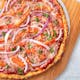 Whole Wheat Pizza with Peppers & Onions
