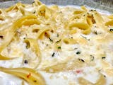 Baked Fettuccine Alfredo