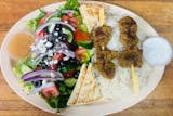 Beef Kabob Plate