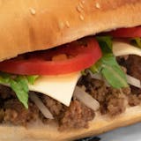 Cheeseburger Italiano Sub