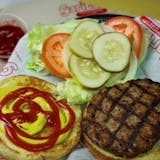 Homemade Turkey Burger Sandwich