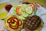 Homemade Turkey Burger Sandwich
