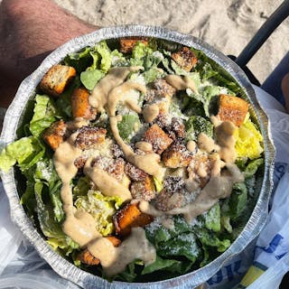Crispy Chicken Caesar Salad