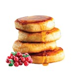 Cottage Cheese Pancakes with Cranberries