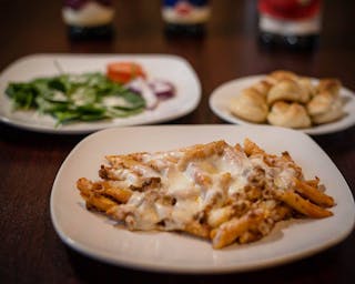 Baked Ziti with Meat Sauce