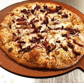 Garlic Ranch Chicken Pizza