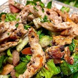Fattoush Salad with Chicken Shawarma