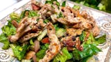 Fattoush Salad with Chicken Shawarma