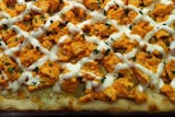 Buffalo Chicken Grandma Pizza