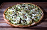 Pesto Veggie Delight Pizza