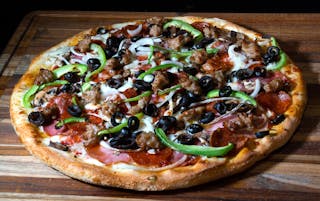 The Works Favorite Pizza