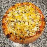 Jersey’s Grilled Chicken Cheese Pizza