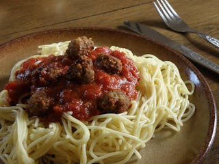 Pasta with Meatballs