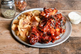 Grilled BBQ Chicken Wings