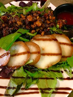 Poached Pear Salad