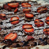 Nutella Pizza with Strawberries