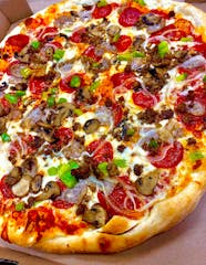 All the Way Steve’s Special Pizza