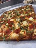 Sicilian Meatball Pizza