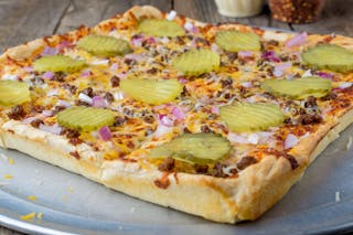 Bacon Cheeseburger Pizza