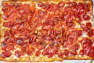 Baby Pepperoni Sicilian Pizza